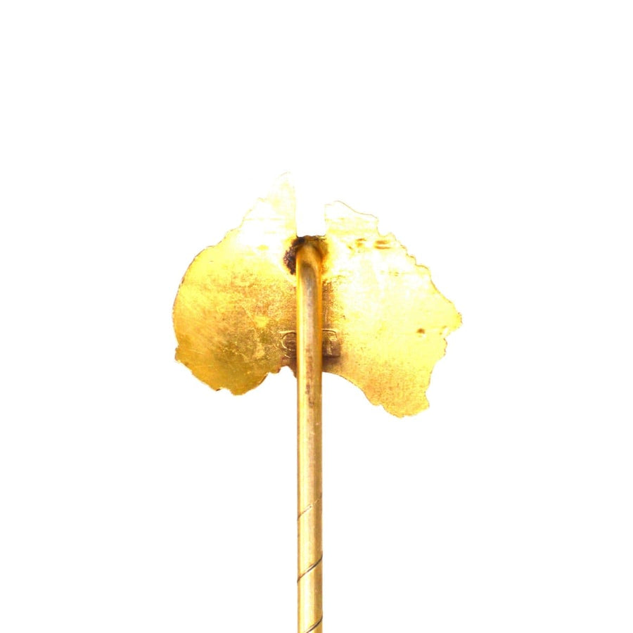 Early 20th Century 9ct Gold Tie Pin of Australia | Parkin and Gerrish | Antique & Vintage Jewellery