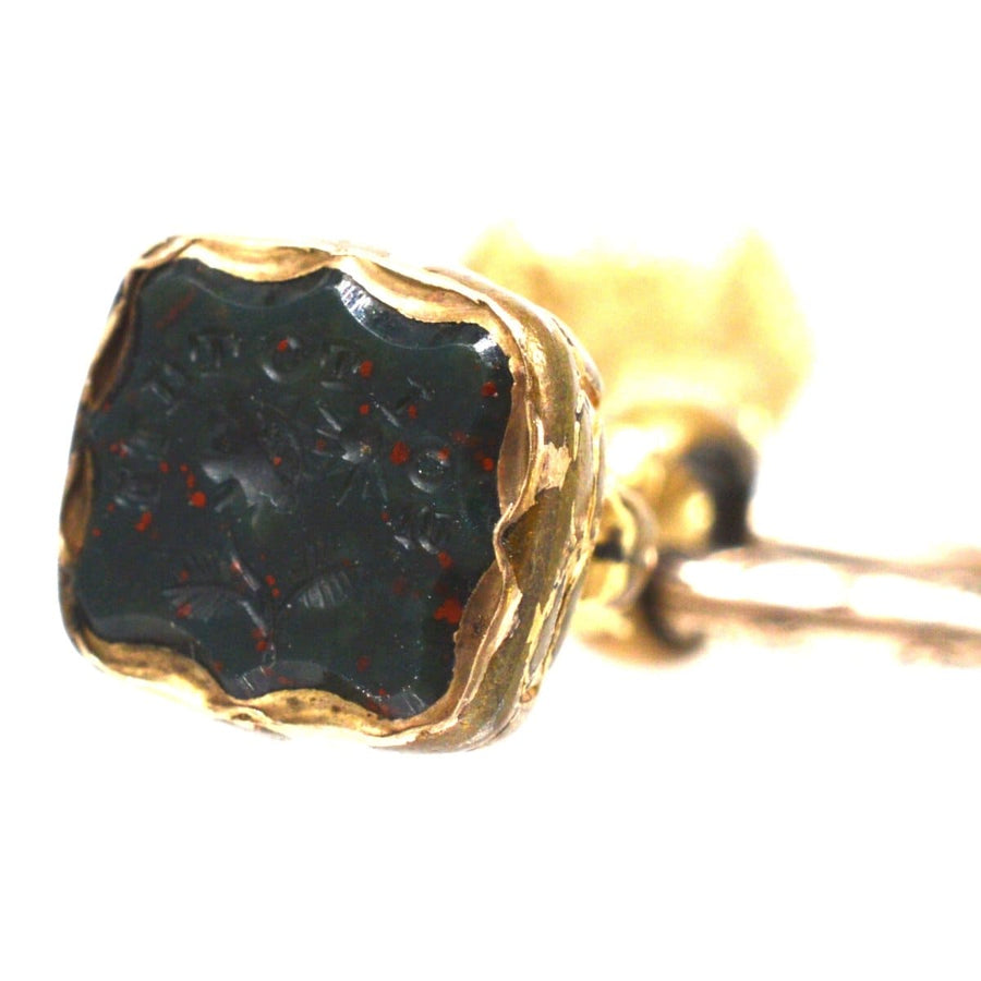 Two Early Victorian Gold Cased Seals with Split Ring | Parkin and Gerrish (UK)