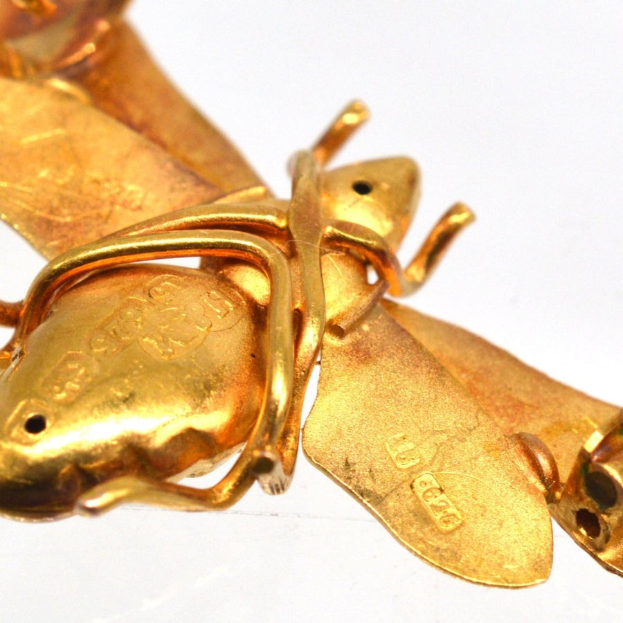 Victorian 15ct Gold Bee Brooch | Parkin and Gerrish (UK)