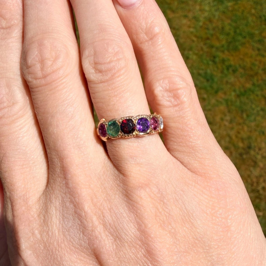 Victorian 15ct Gold REGARD Ring | Parkin and Gerrish (UK)
