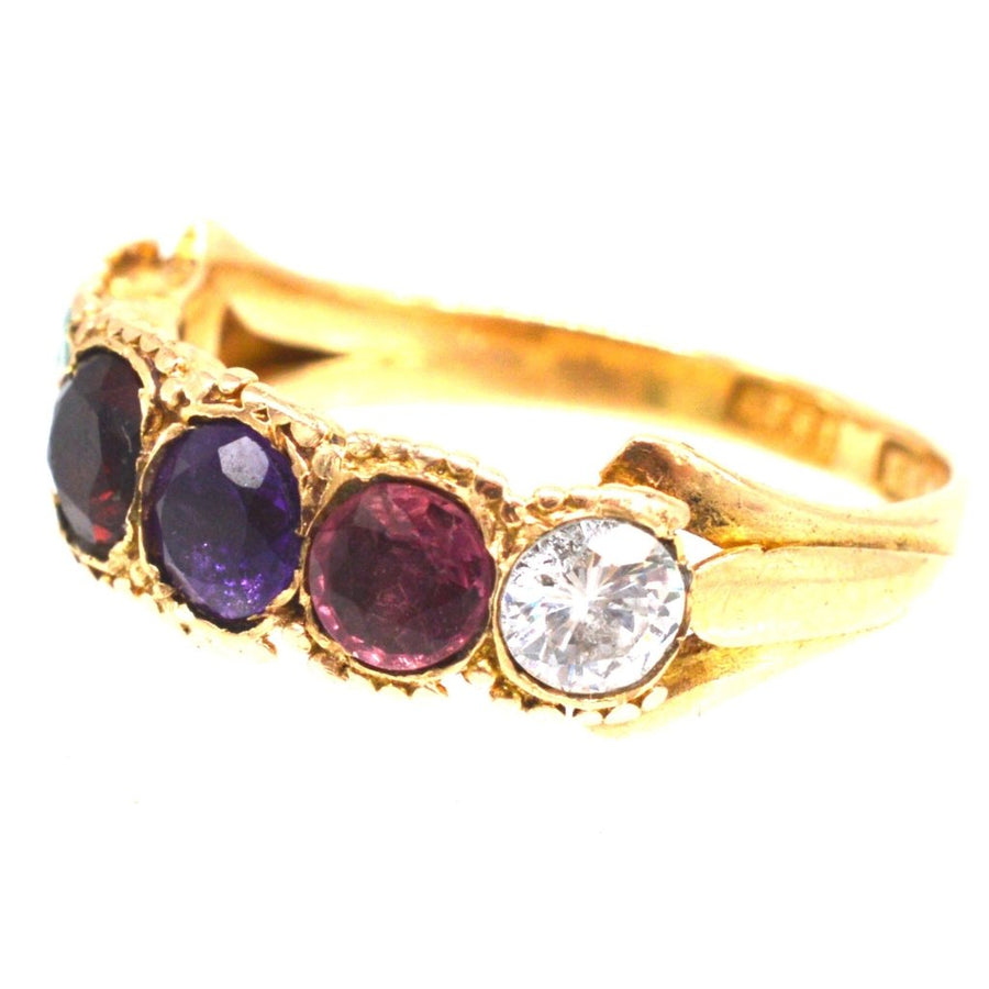 Victorian 15ct Gold REGARD Ring | Parkin and Gerrish (UK)