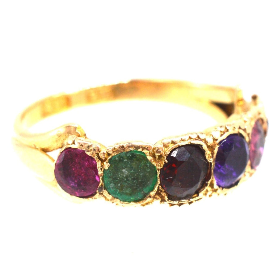 Victorian 15ct Gold REGARD Ring | Parkin and Gerrish (UK)