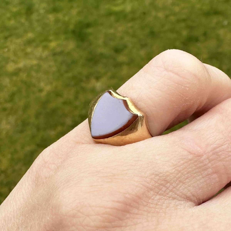 Signet Rings Shield Rinh Victorian 18ct Gold and Carnelian Shield Signet Ring – Parkin and Gerrish