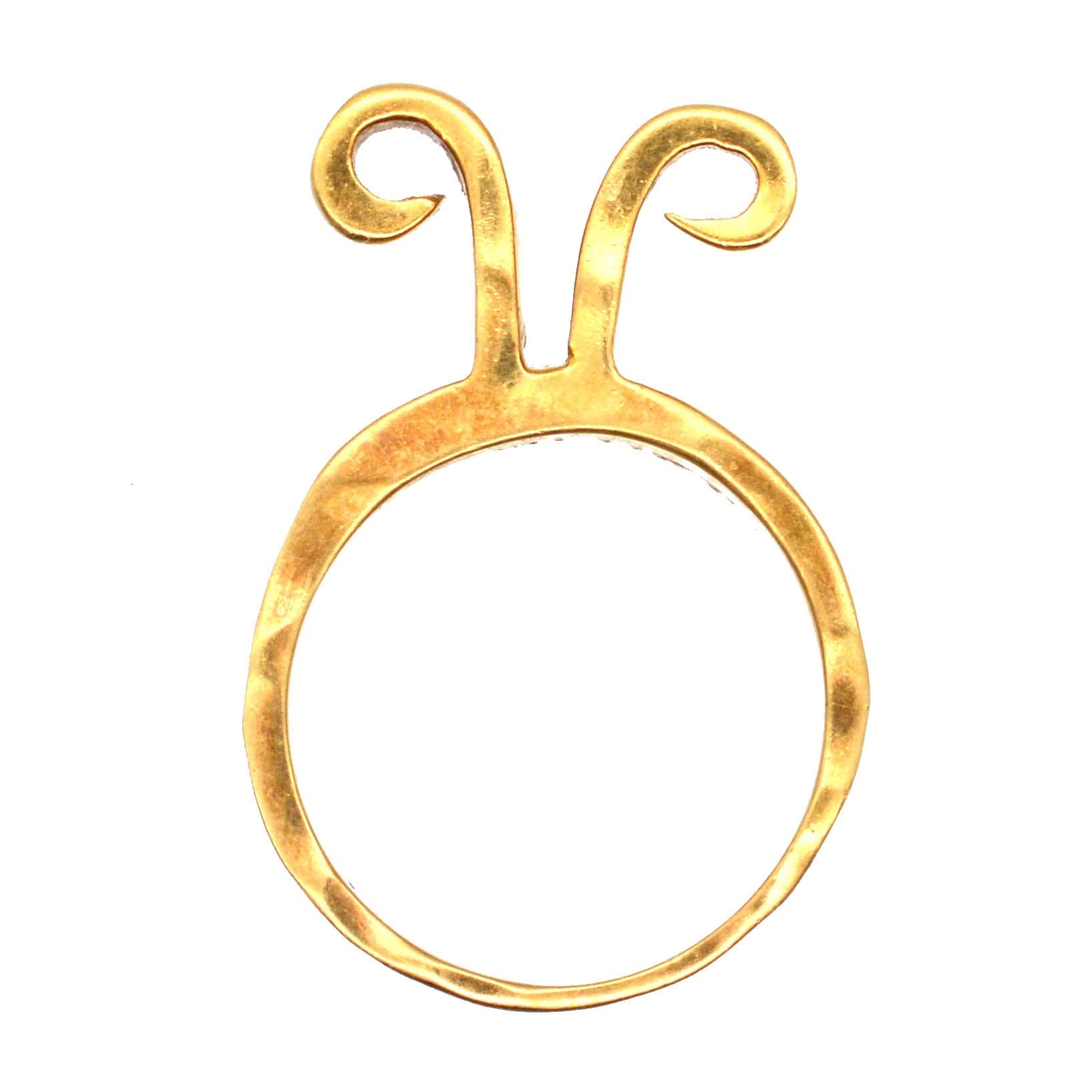 1960s 18ct Gold Aries Ring by Walter Schluep in Original Case