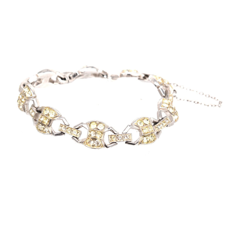 Bracelet Art Déco en pâte de chrome