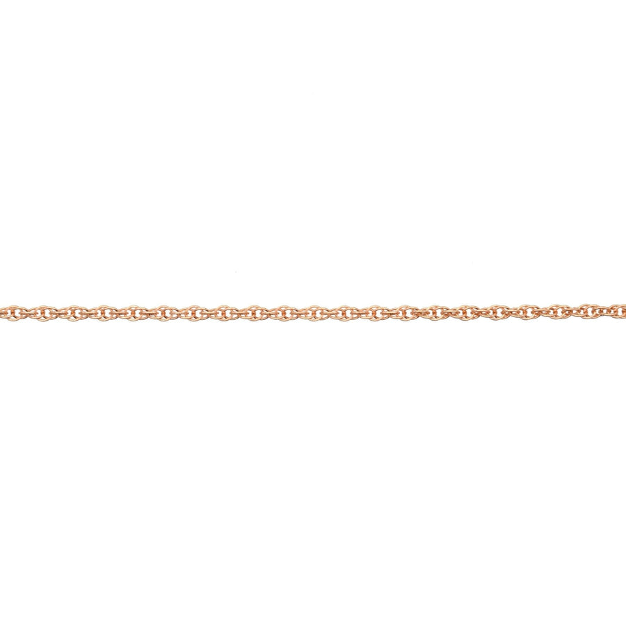 Contemporary 9ct Rose Gold Prince of Wales Rope Chain 18"/45cm | Parkin and Gerrish | Antique & Vintage Jewellery