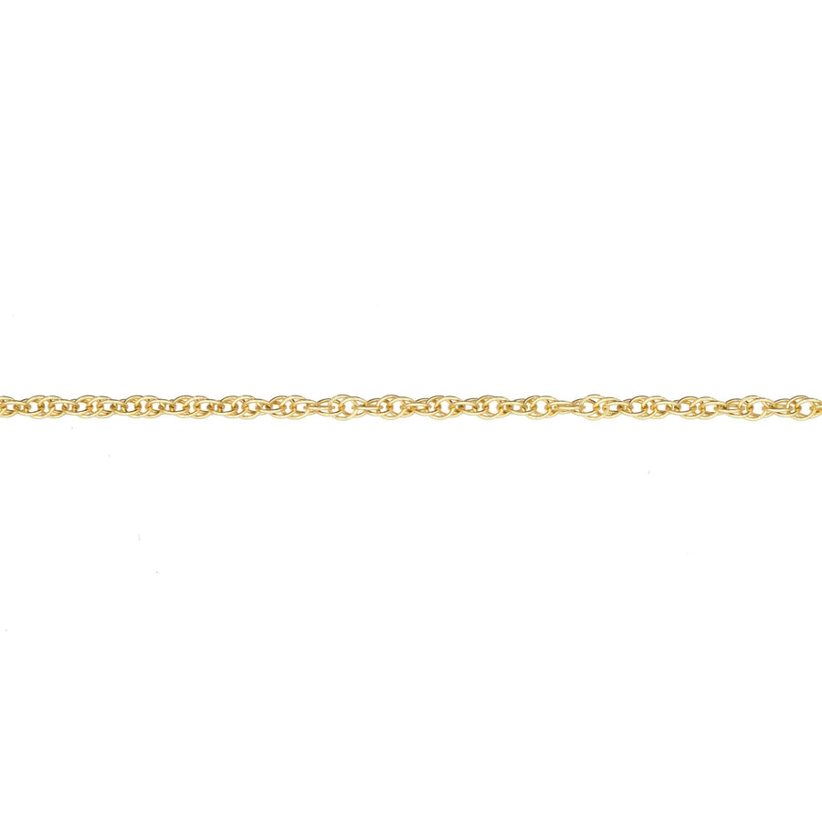 Contemporary 9ct Yellow Gold Prince of Wales Rope Chain 20"/50cm | Parkin and Gerrish | Antique & Vintage Jewellery