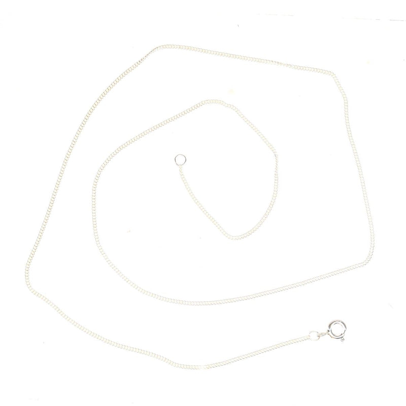 Contemporary Silver Curb Chain 18"/45cm