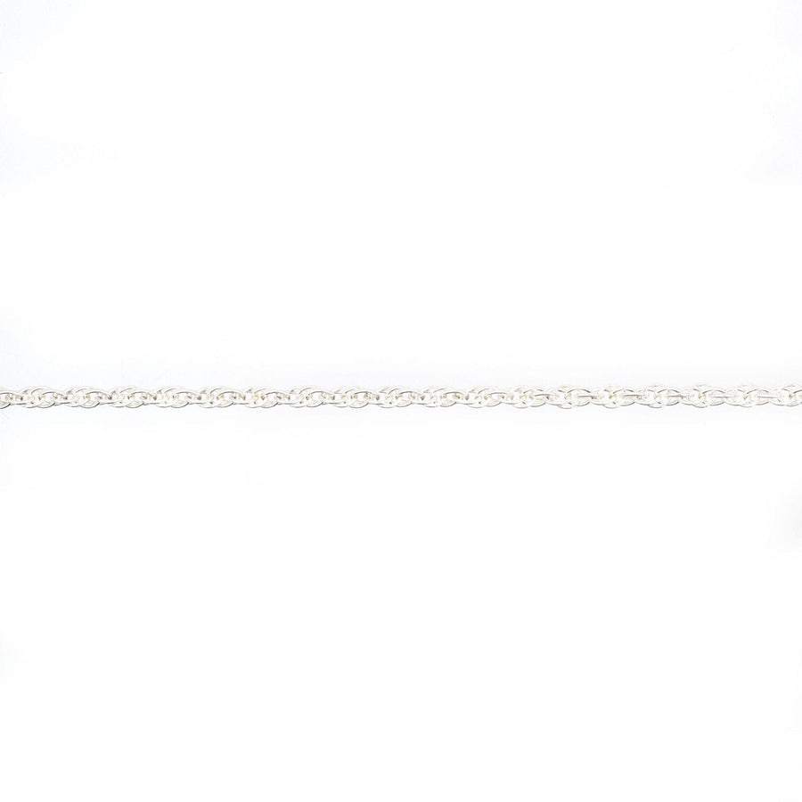 Contemporary Silver Prince of Wales Rope Chain 18"/45cm | Parkin and Gerrish | Antique & Vintage Jewellery