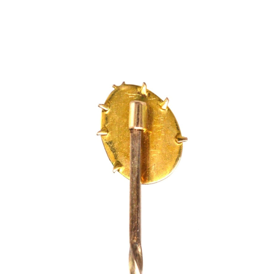 Edwardian 18ct Gold & Enamel Ladybird Bug Tie Pin | Parkin and Gerrish | Antique & Vintage Jewellery
