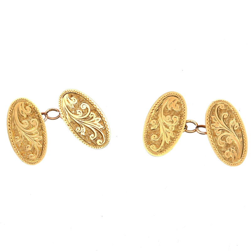 Edwardian 9ct Gold, Cufflinks and Dress Set