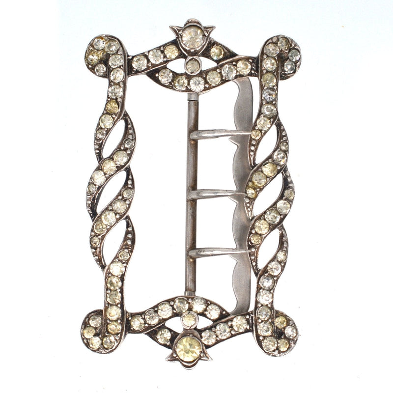 Edwardian SIiver & Paste Buckle