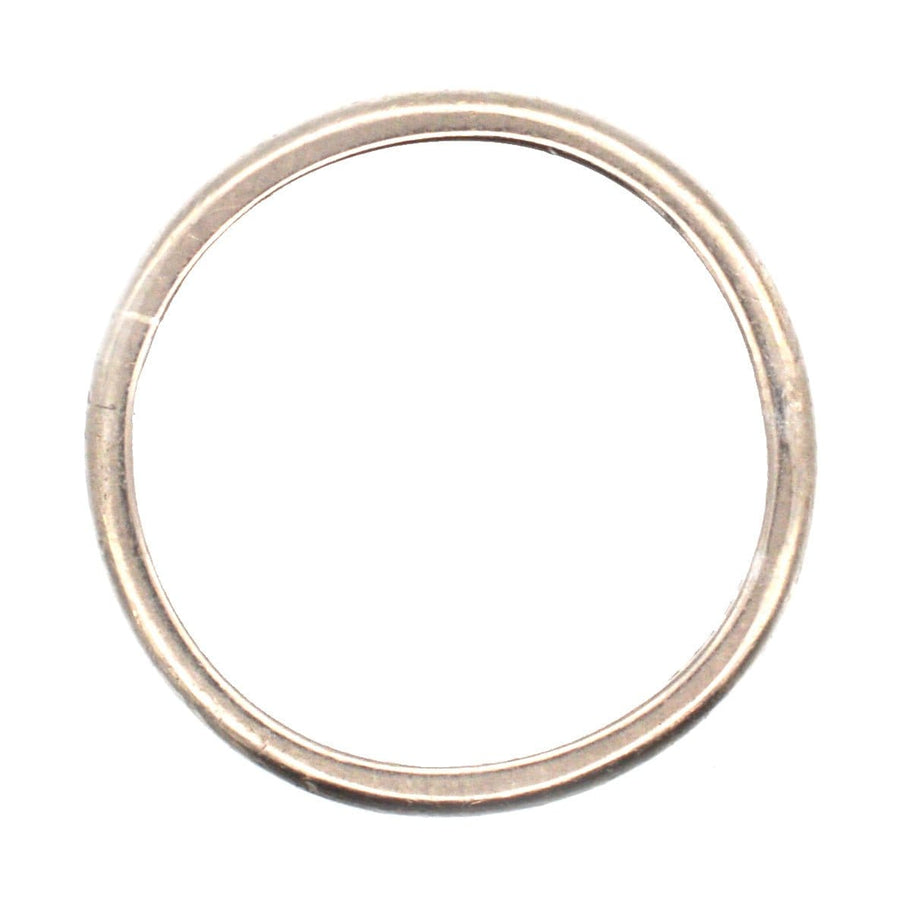 Modern 18ct White gold Wedding Ring (2.2mm) | Parkin and Gerrish | Antique & Vintage Jewellery