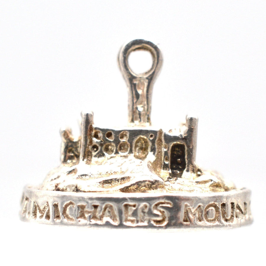 Vintage Silver Saint Michael's Mount Charm Pendant | Parkin and Gerrish | Antique & Vintage Jewellery
